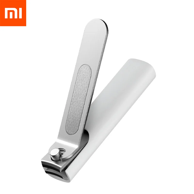 Кусачки для ногтей Xiaomi Mijia с крышкой от брызг триммер педикюра кусачки из