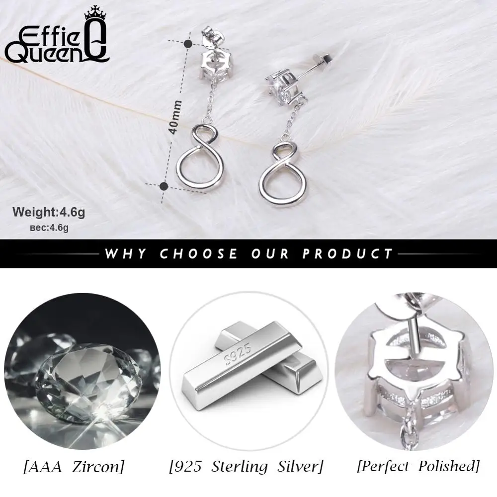 Женские серьги подвески из серебра 925 пробы с кристаллами|Серьги-подвески| |