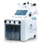 Новая передовая технология 6 в 1, ультразвуковой уход за кожей лица, спа-салон, глубокое увлажнение кожи, многофункциональное оборудование