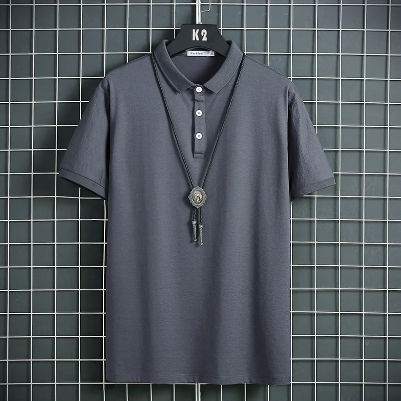 

Polo Shirt Man Comfortable Mens Casual Top Multicolor Cotton Polo Shirt Men Short Sleeve High Quantity Summer Polo Mens Clothing