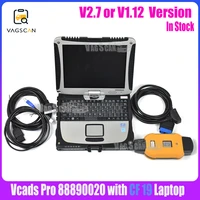construction excavator diagnostic kit vcads 8889018088890020 interface for truck diagnostic tool with cf19cf c2 laptop
