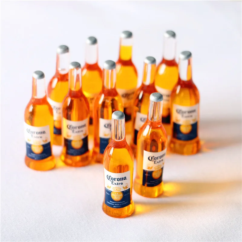 

Dollhouse Accessory Mini Beer Bottle Model Pop It