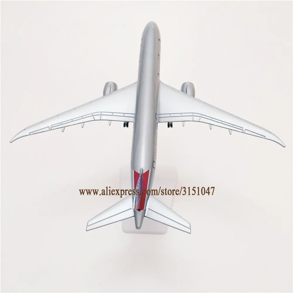 20 см AIR American Airlines Boeing 787 B787 Airways модель самолета из сплава металла литье под