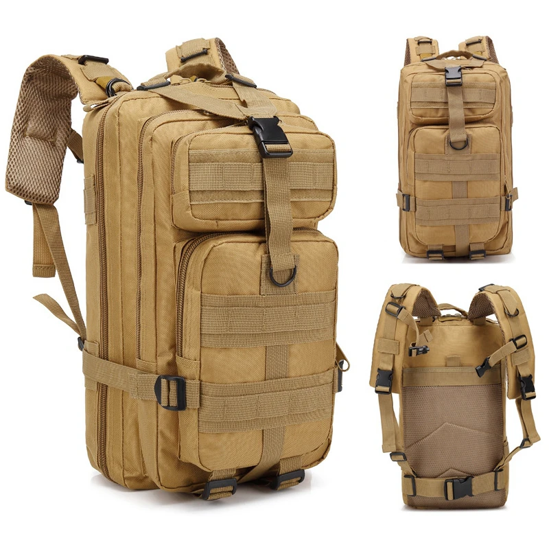 

Military Tactical Backpack Men Travel Bag Large Outdoor Sports Climbing Hunting Fishing Hunting Hiking Army 3P Molle Pack Bag