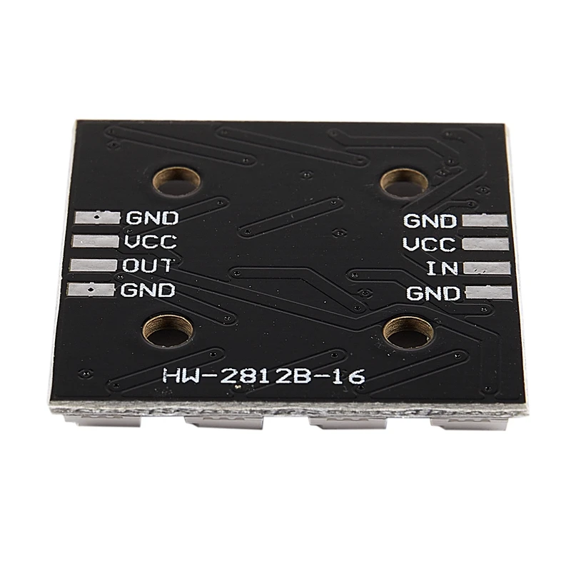 WS2812B 16 бит 4*4 Full Цвет 5050 RGB светодиодный светильник Панель источник модуль для