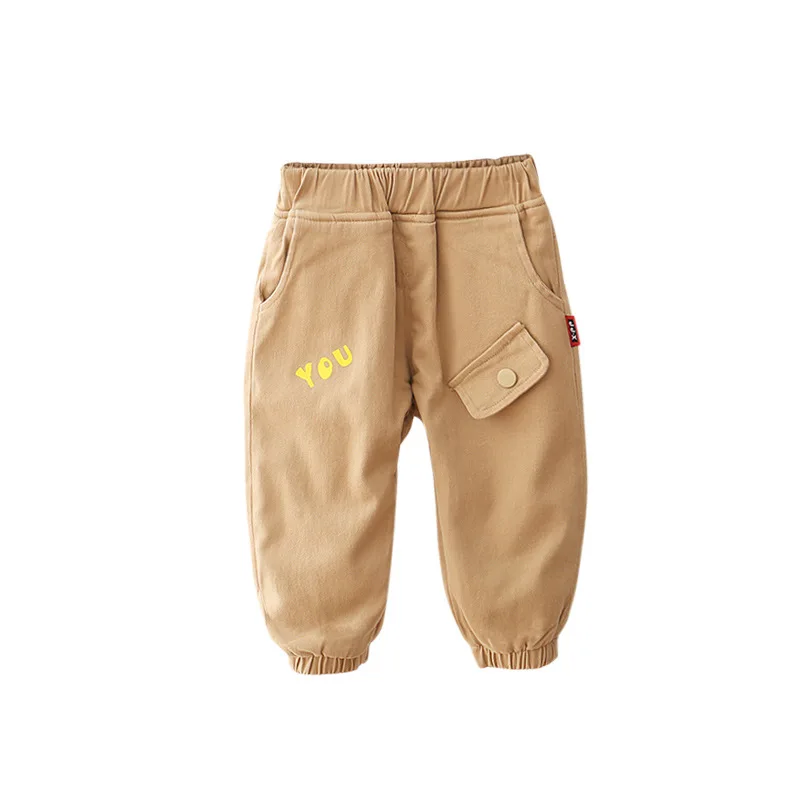 Детские повседневные брюки Осень зима 2019 бархатные штаны для мальчиков и