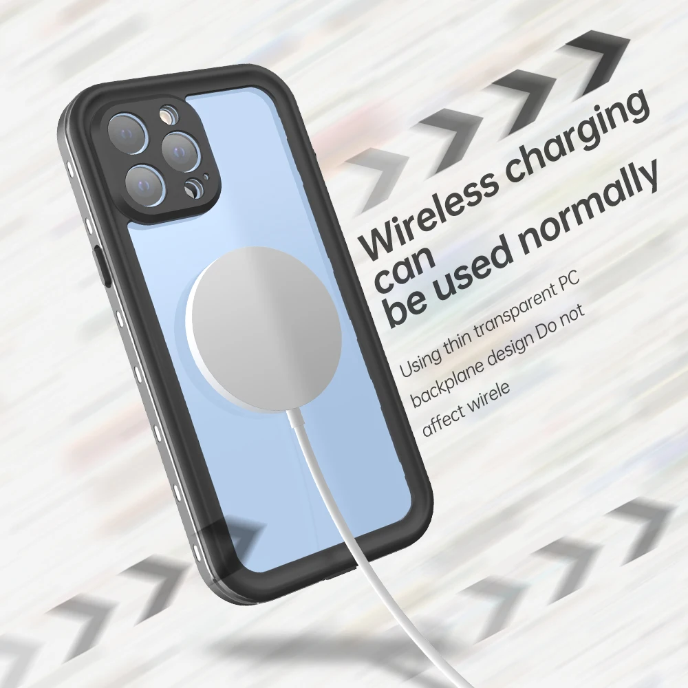 Redpepper IP68 Waterproof Case For iPhone 13 12 11 14 Pro Max X Max XR 12 13 Mini Underwater 3m Water Proof Shockproof Hard Case