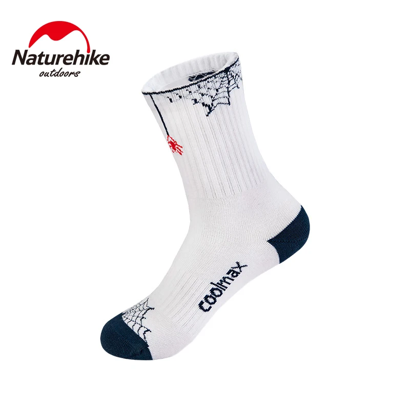 Спортивные носки Naturehike из 40% хлопка уличные многофункциональные дышащие COOLMAX