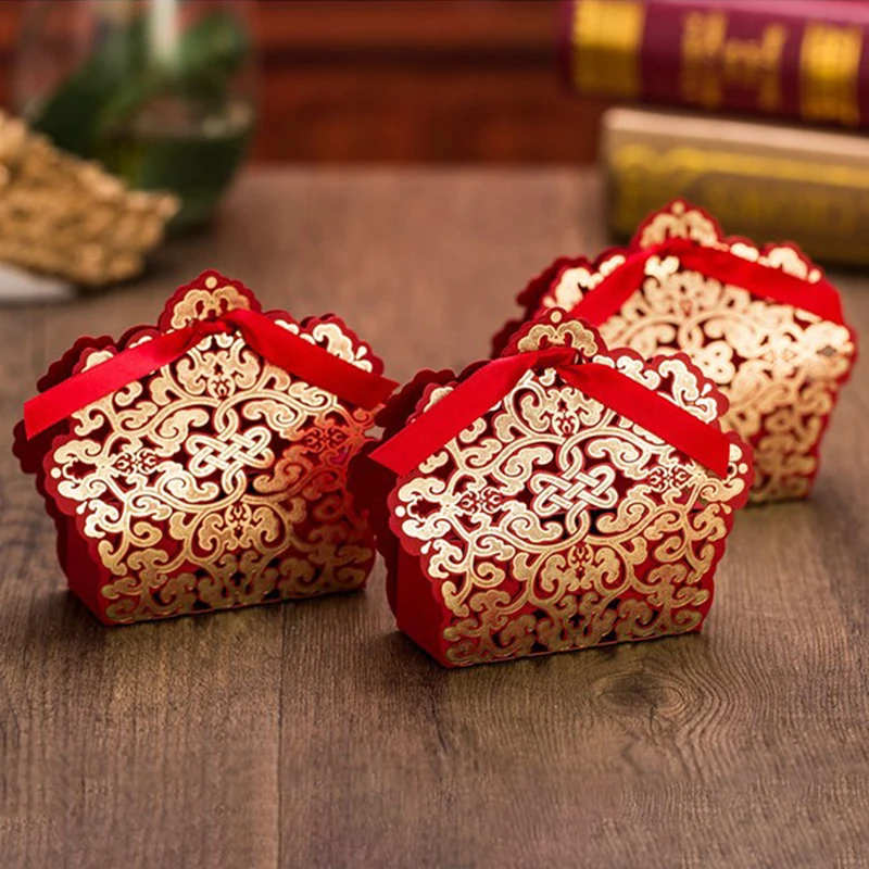 

10 шт. бумажная Милая коробка для конфет и драже Подарочная коробка с полой бабочкой свадебные сувениры Милая индивидуальная оберточная бум...