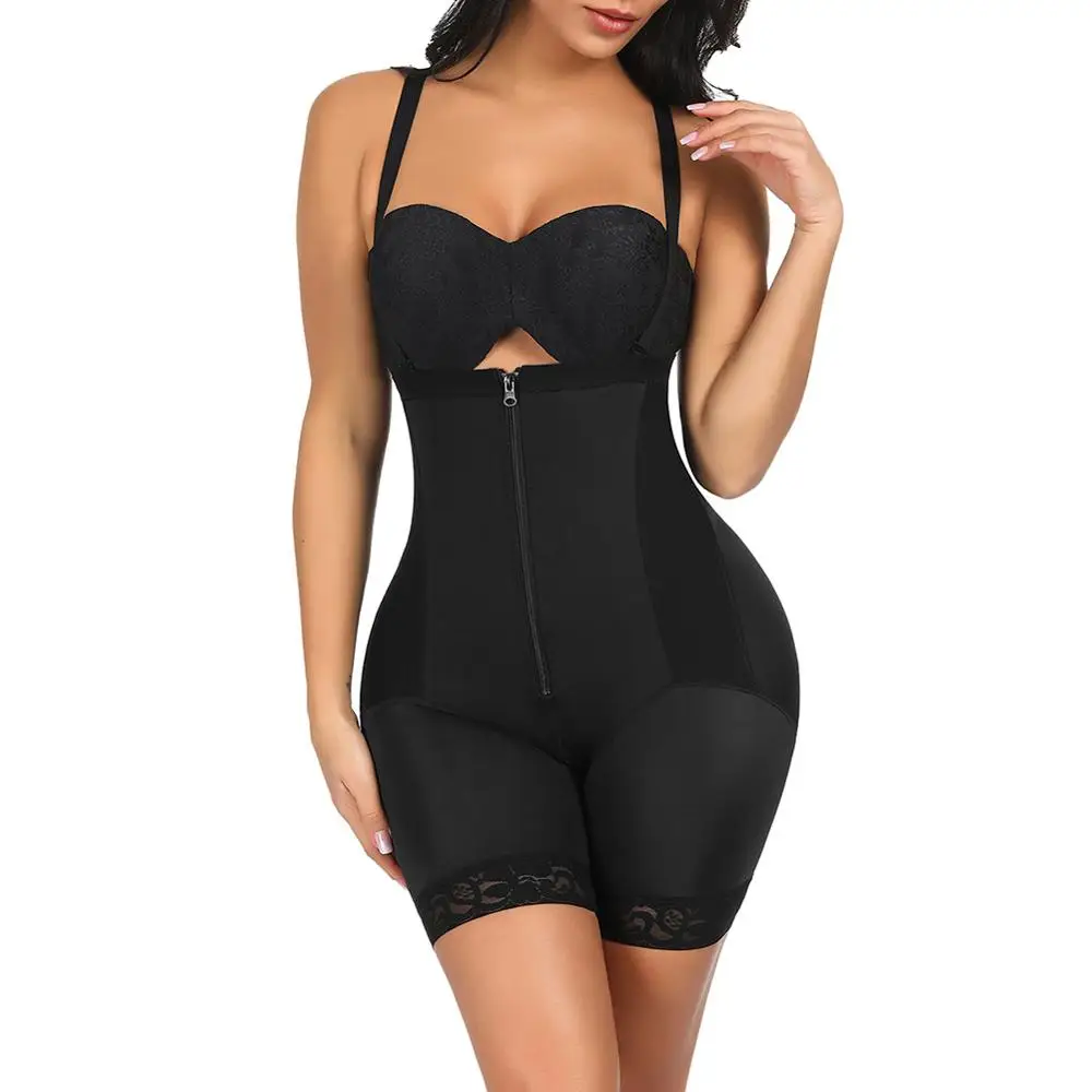 Женские латексные Трусики с высокой талией сексуальные кружевные Шейперы для