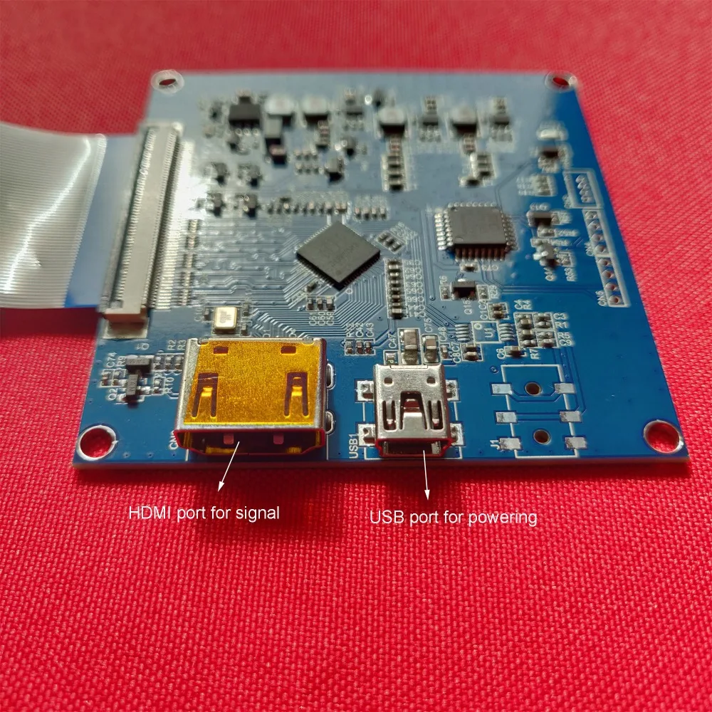 5,5 дюймов 1440p hdmi экран дисплей 1440*2560 с hdmi к mipi для DIY SLA 3d принтер raspberry pi 3 pi 4b LS055R1SX03