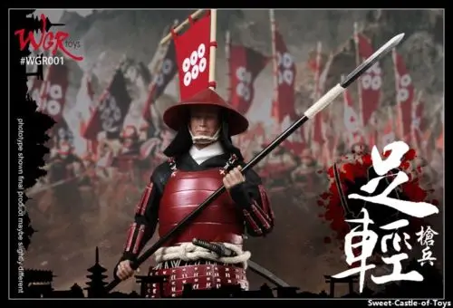 

1/6 WGRtoys Action Figure Japanese Ancient Spear Army Yari Ashigaru WGR001