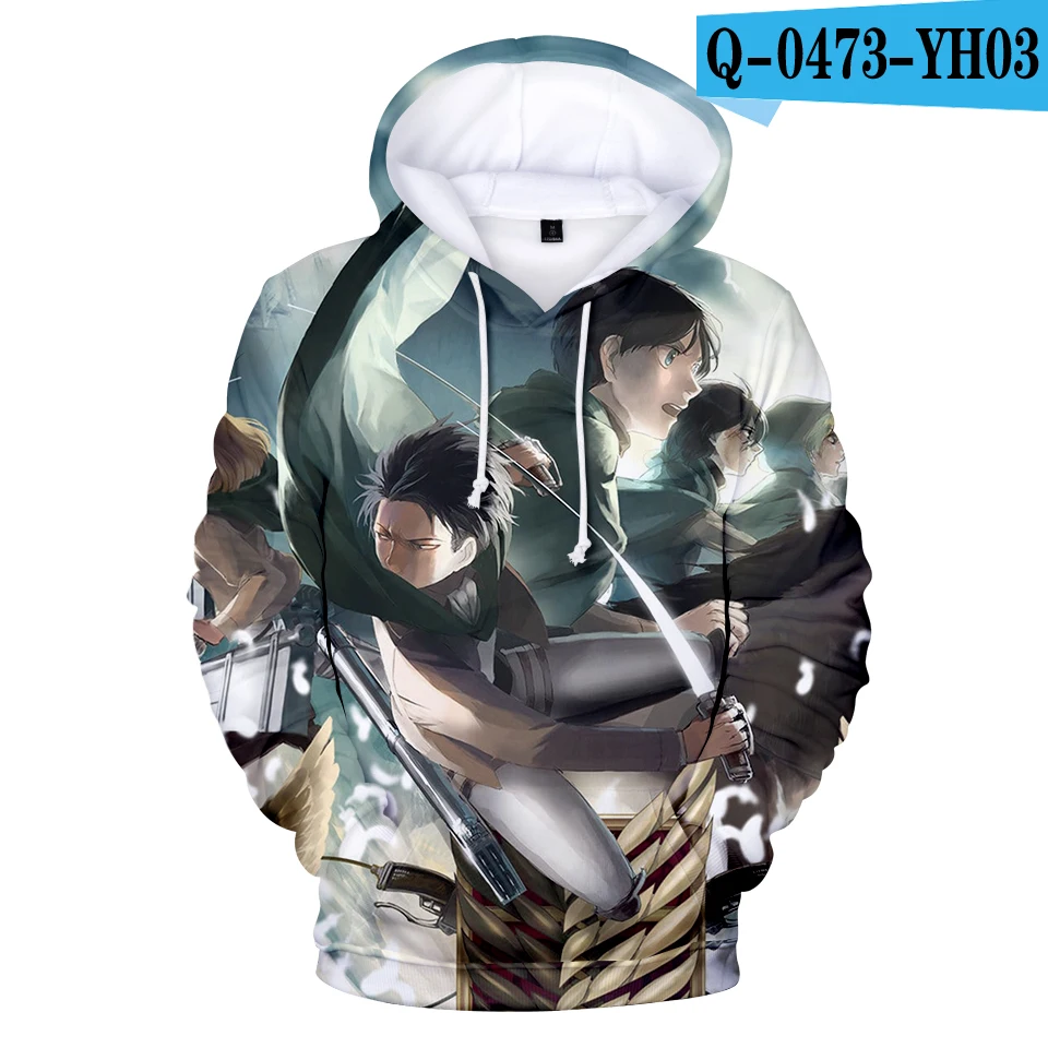 

Популярный Косплей Аниме атака на Титанов 3D толстовки мужские женские свитшоты высококачественные пуловеры горячая распродажа Повседневн...