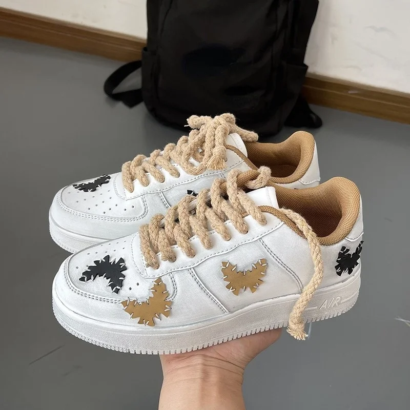 

2021 New Ladies Flat Casual Shoes Comfortable and Breathable Couple Small White Shoes Men's Sports Shoes Ladies Loafers Mesh
