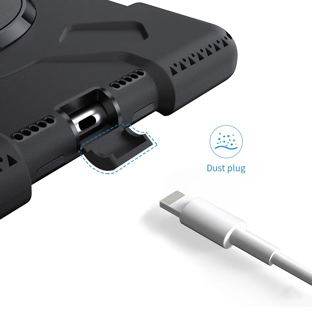 Чехол для iPad Pro 9,7 Air 2 iPad 9,7 дюймов чехол для планшета с держателем карандаша вращение на 360 Защитный ремешок JGX07