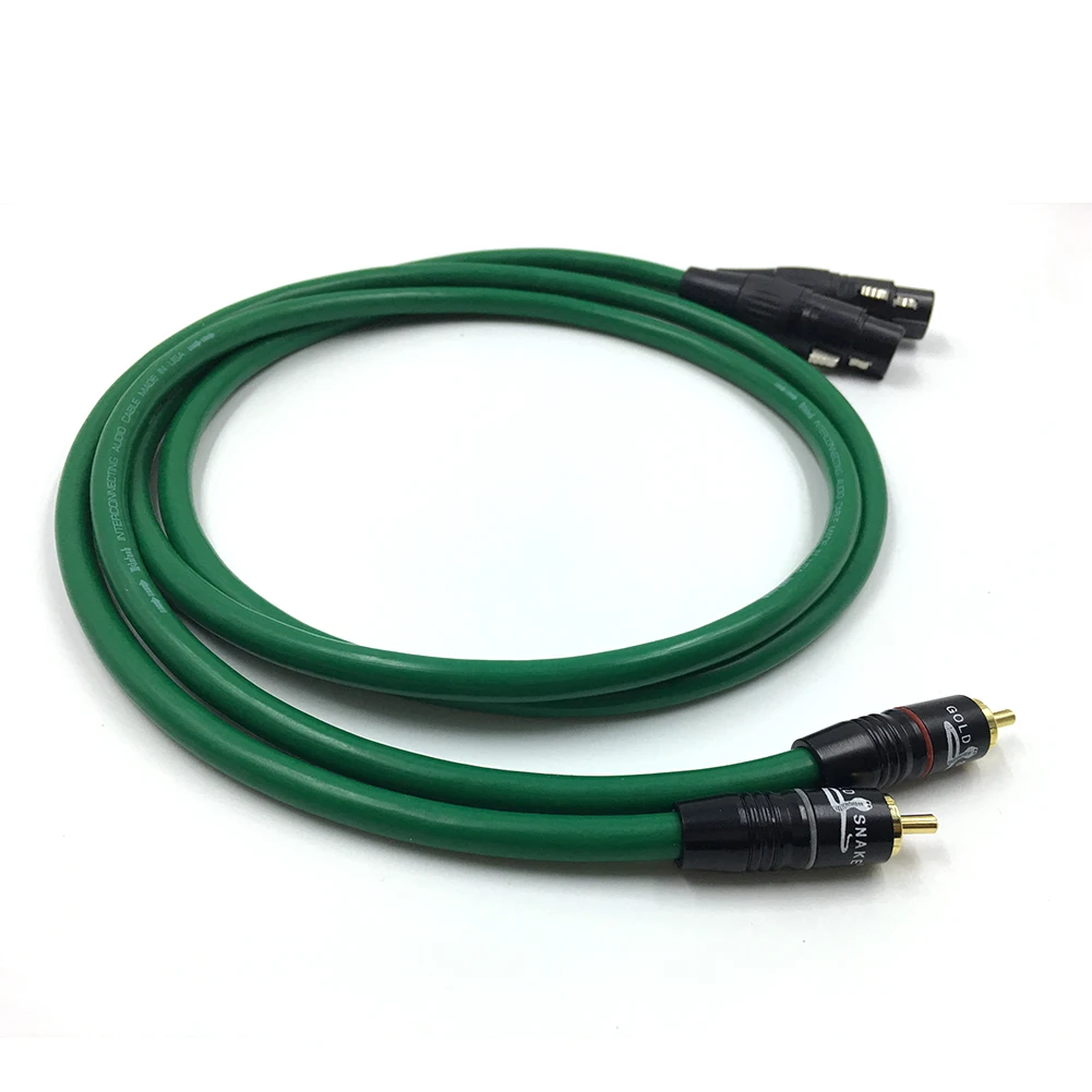HiFi 2328 XLR мама к двойной RCA папа кабель 2 аудио для усилителя микшер микрофон|Кабели
