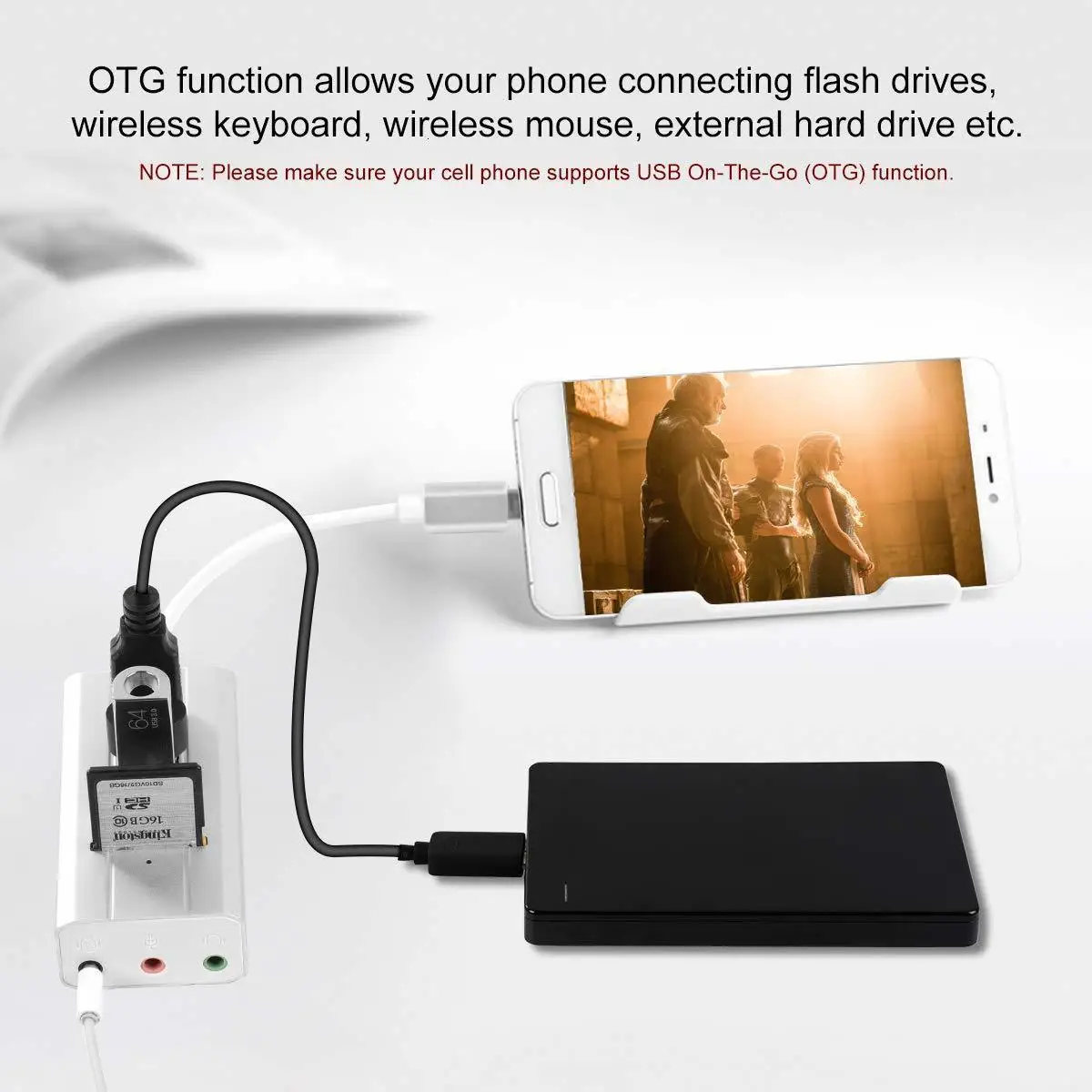 USB C концентратор Аудио Звуковая карта адаптер с USB SD TF внешний аудио адаптер Hi-Fi стерео конвертер AUX микрофон для всех OTG Com