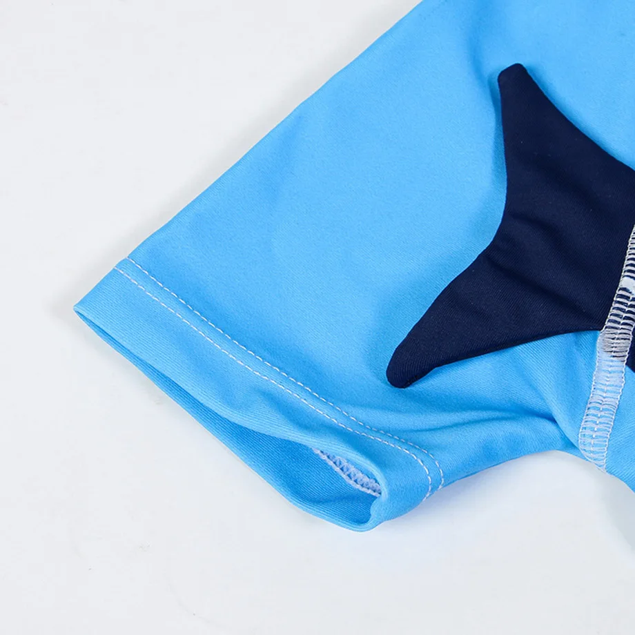 Купальник для мальчиков из 2 предметов с мультяшной акулой шапочкой От 0 до 10 лет |