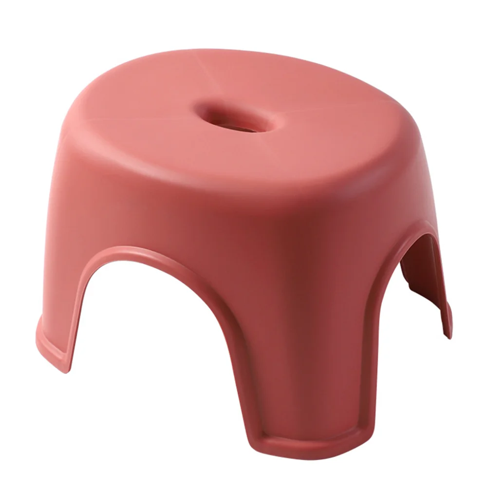 

1pc Home Use Footstool Non-slip Low Stool Furniture Bathroom Stool Small Stool