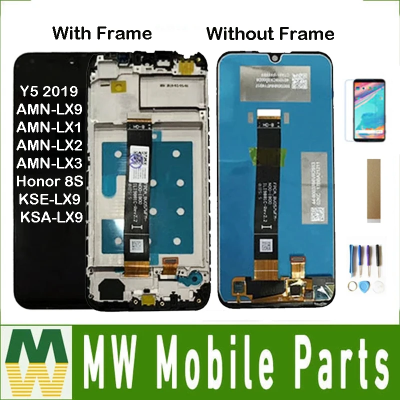 

For Huawei Y5 2019 AMN-LX9 AMN-LX1 AMN-LX2 AMN-LX3 For Honor 9S For Y5 2020 Y5p LCD Display Touch Screen + Kit