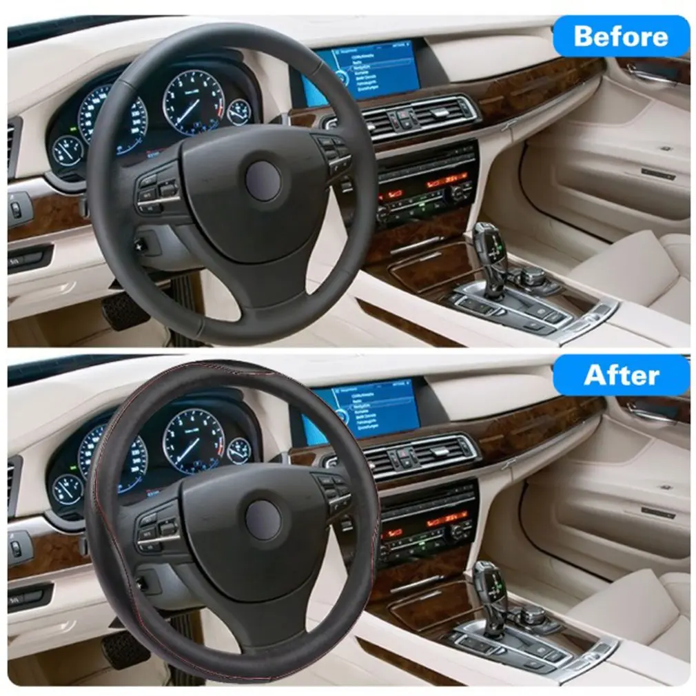 Воздухопроницаемая Ступица рулевого колеса дышащая оплетка самодельный