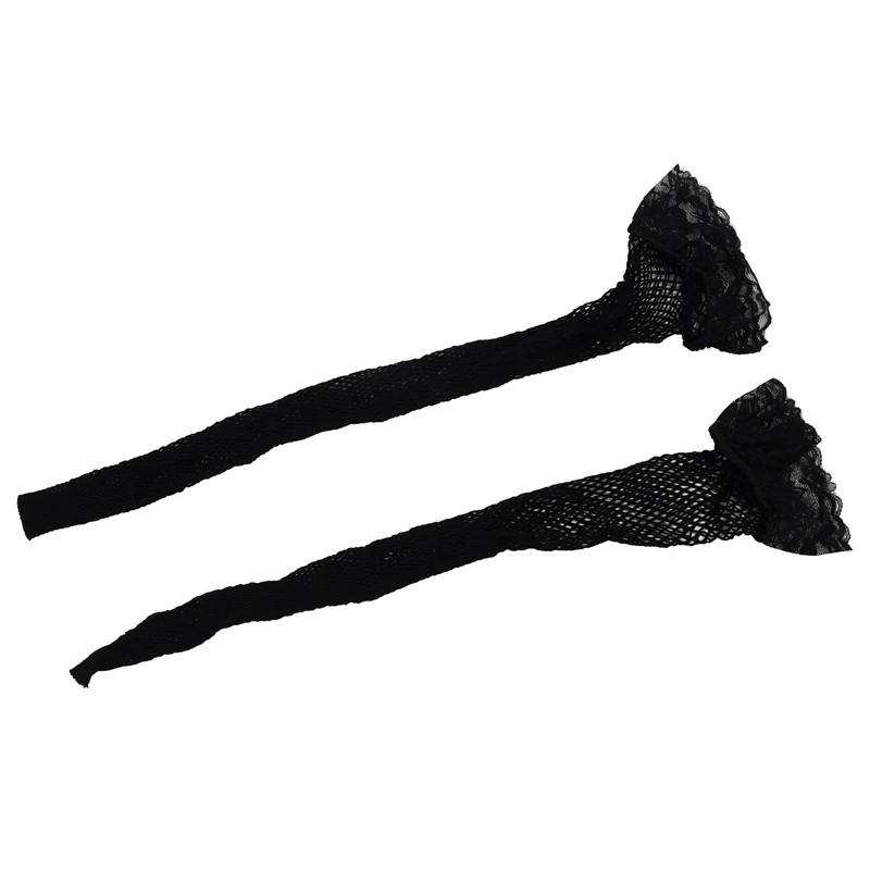 Элегантные женские для девочек кружевной топ сексуальные ажурные чулки с