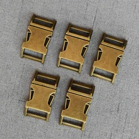 50 pcslot 15mm bronze detach use for outdoor sports bags students luggage travel release buckle accessories