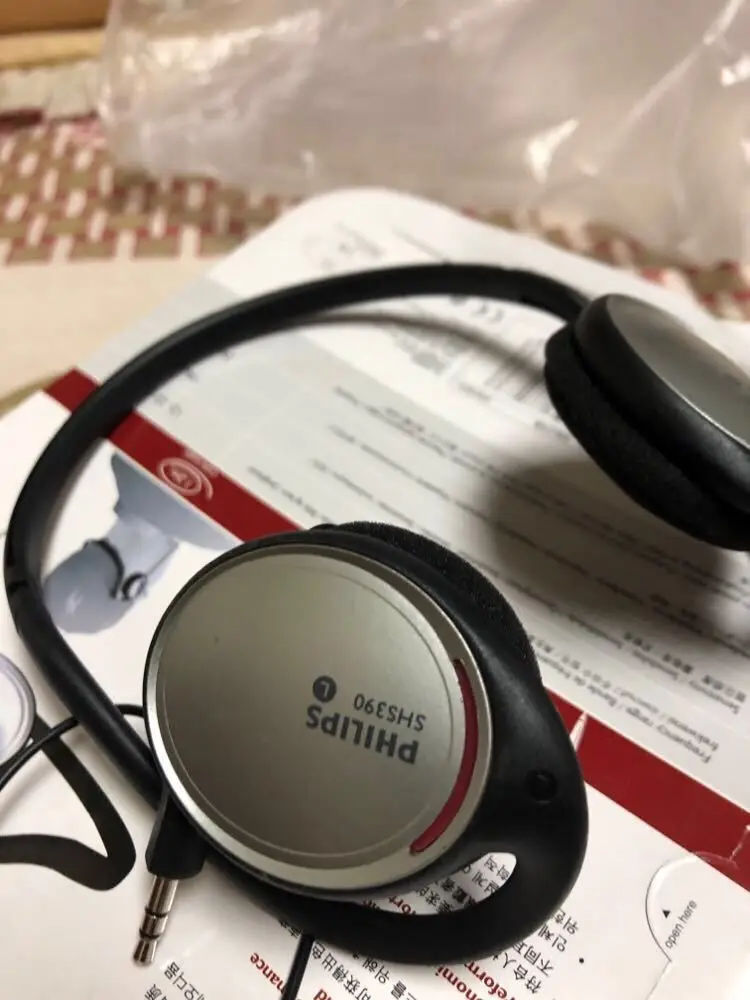 Гарнитура Philips instellation SHS390 задняя подвеска спортивные/MP3 Музыкальные наушники без