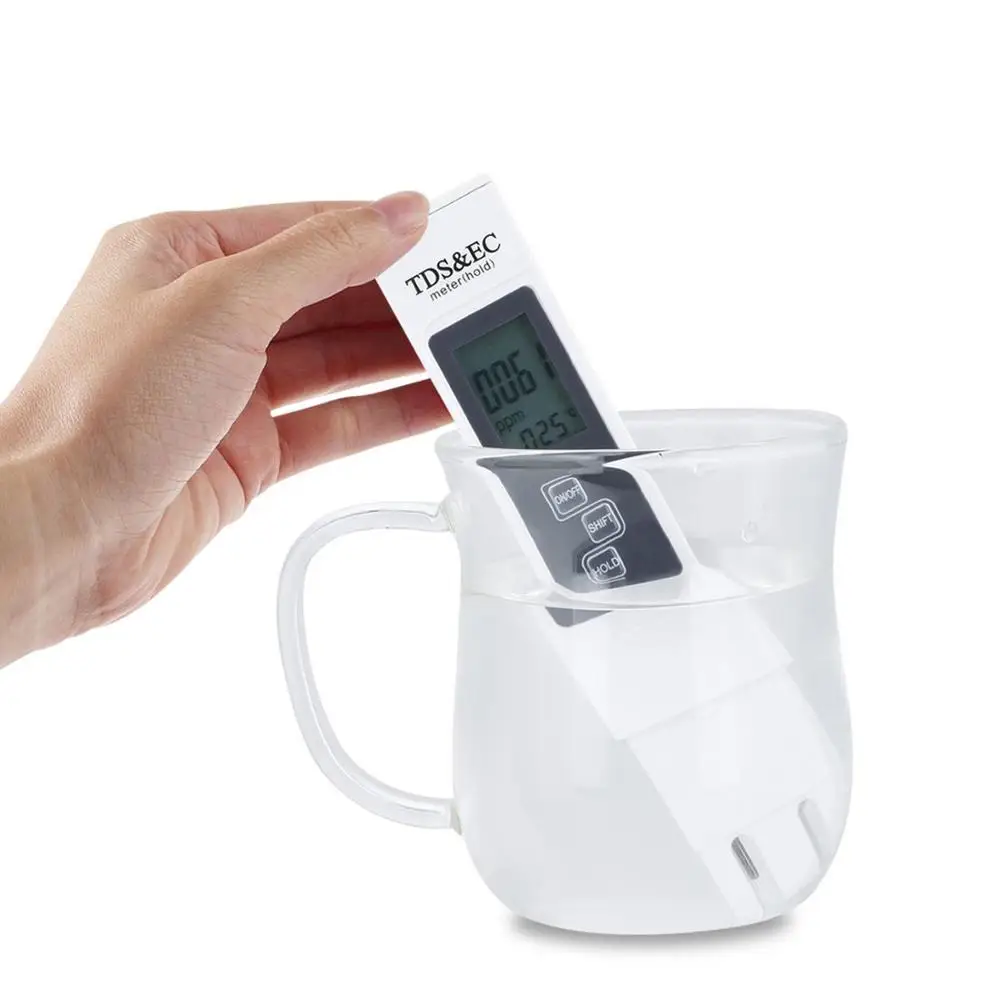 Портативный цифровой рН-тестер измеритель качества воды: кислотности 0 00-14 PH