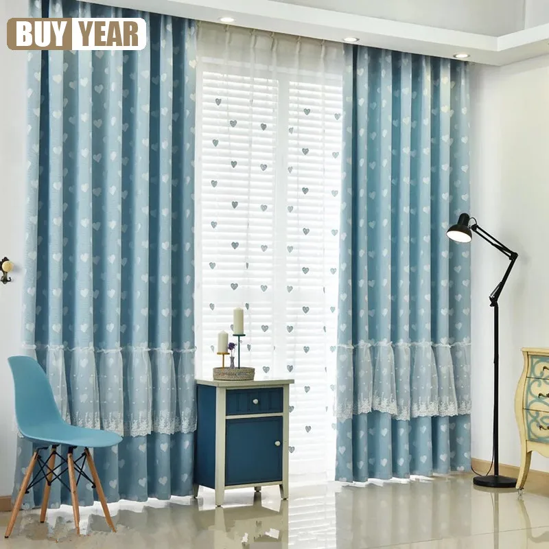 

Modern Child Curtains for Room Granul Jacquard Curtain Customizd Hot Curtains for Living Room
