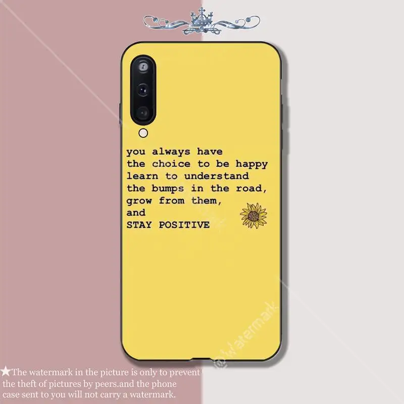 Желтый эстетический роскошный чехол для телефона Samsung Galaxy A10 A20 A50 A51 A70 A71 A40 A30 A30S A80