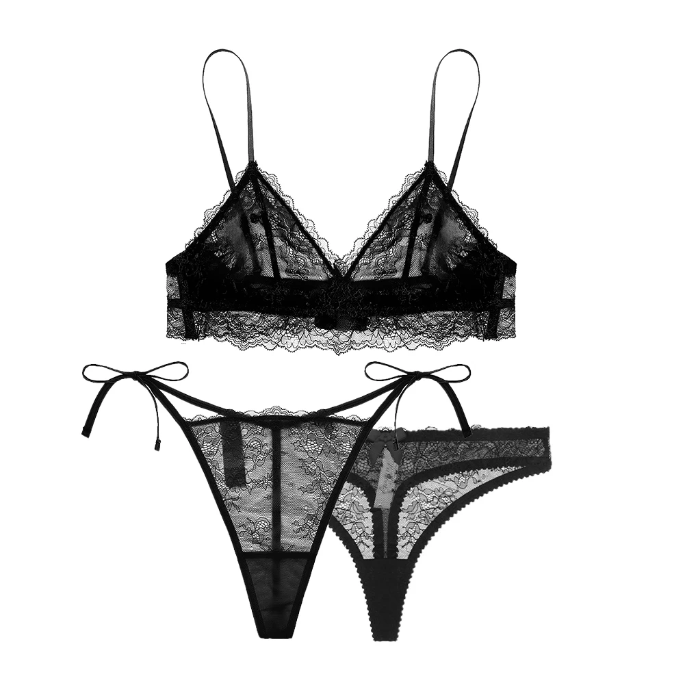 Женский ультратонкий удобный сексуальный комплект с бюстгальтером регулируемые