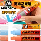 MOLOTOW 327HS 4-8 мм акриловый фломастер для насоса, 627HS 15 мм, широкий наконечник для акрилового насоса