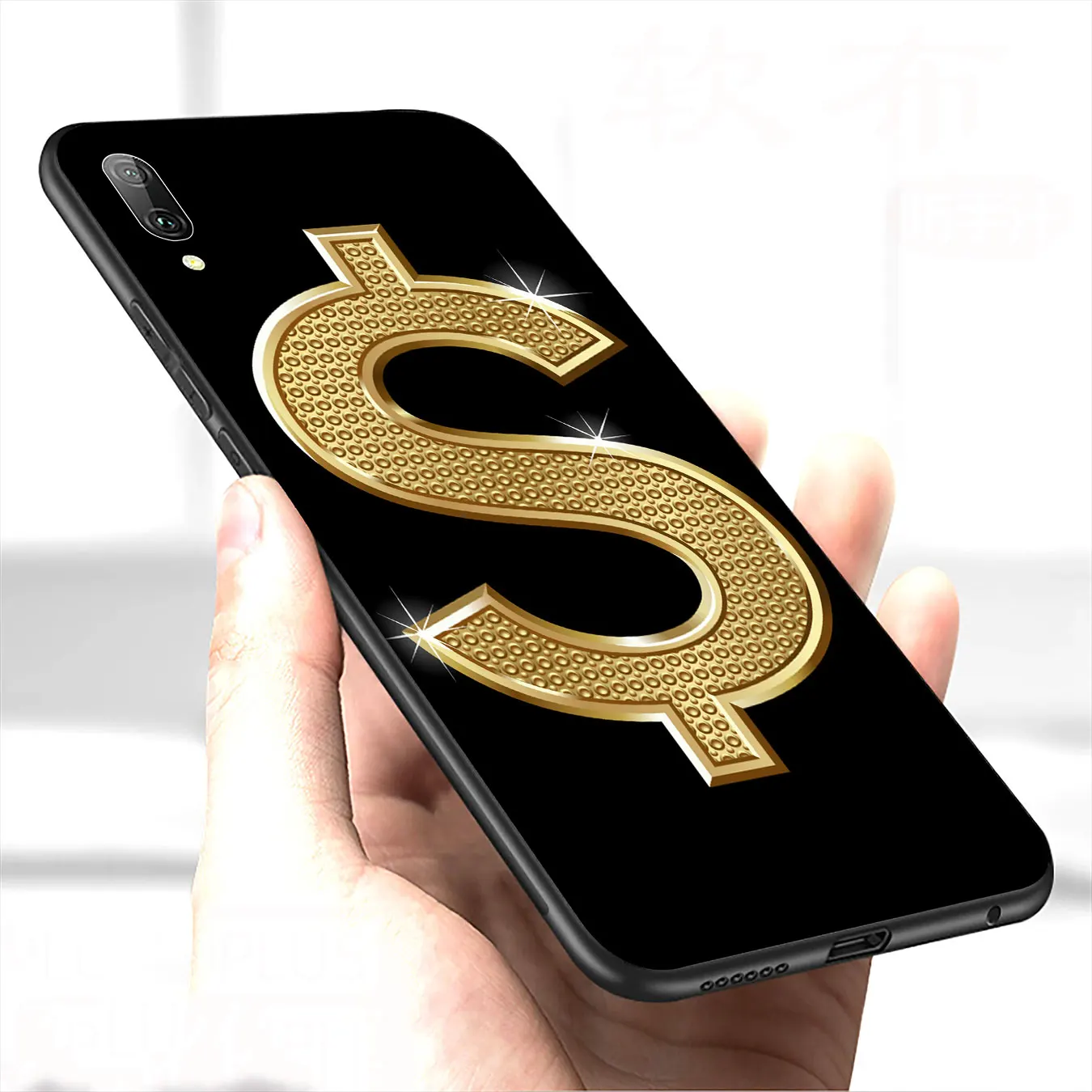 IYICAO Dollar GBP euros Soft Silicone Case for Huawei Y9 Y7 Y6 Prime 2019 Honor 20 10 9 9X 8C 8X 8 Lite 7C 7X 7A Pro |