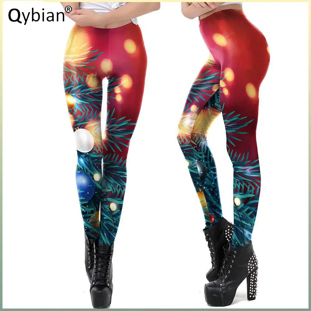 

Christmas Printed Gothic Pants Spring/autumn High Street Trousers Women Harajuku Pants Leggings Woman Clothes Pants