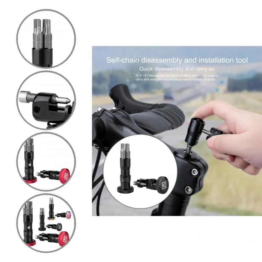 

Electroplating Treatment Bike Parts Hex Head Portable Wrenches Kit for Refit