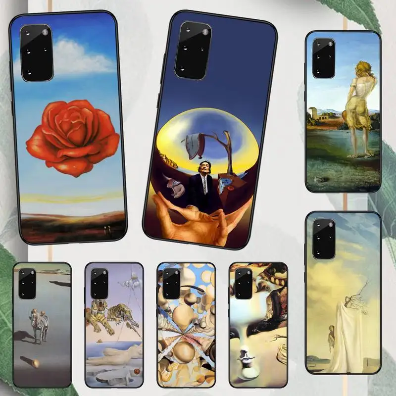 

Salvador Dali retro art painting Phone Case For Samsung galaxy A S note 10 12 20 32 40 50 51 52 70 71 72 21 fe s ultra plus