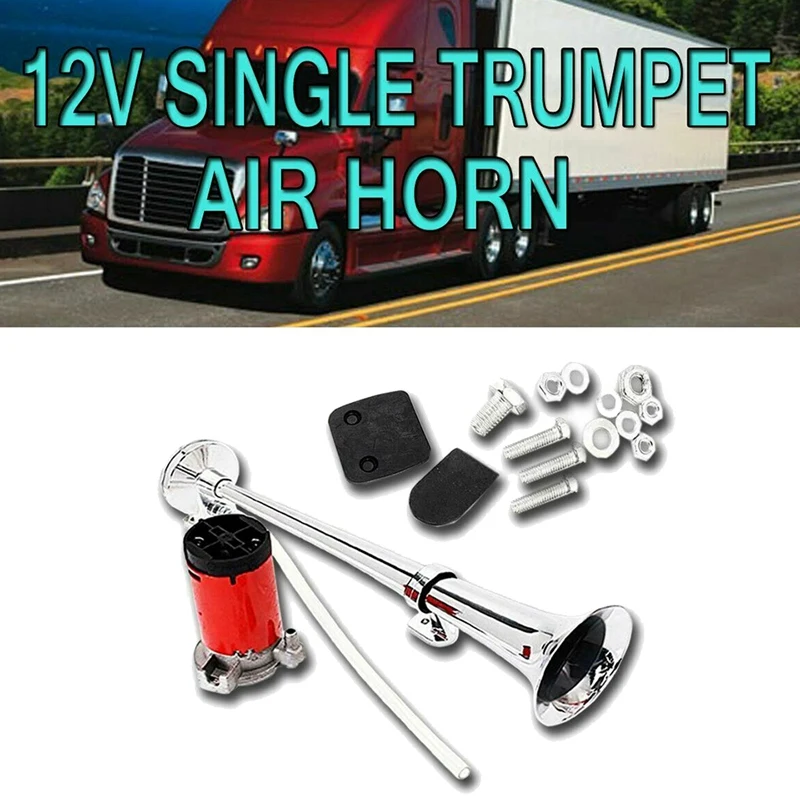 

150 дБ 12 В Громкая Одиночная Труба воздушный гудок компрессор комплект для грузовиков лодок мотоциклов прицепов