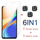 Защитное стекло для Redmi 9A 9T 9C NFC, закаленное стекло для объектива камеры, Защита экрана для Xiaomi Redmi Note 9T 9S 9 Pro Max, стекло