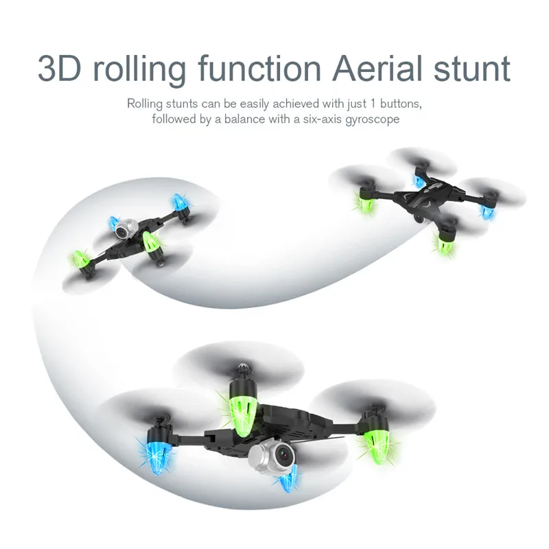F69 один ключ возврат с камерой складной переносной Квадрокоптер дистанционным