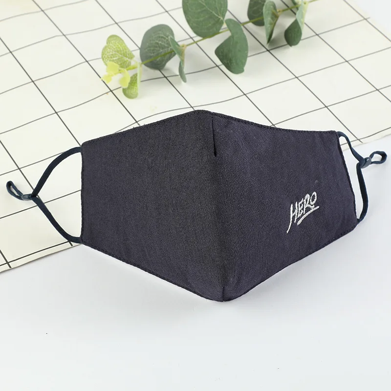 Маски для лица с буквенным принтом 2018 новые дышащие антизагрязняющие маски