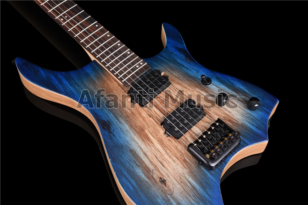 Afanti Music Factory/Ясеневый корпус Кленовая Шея/Безголовый Электрогитары (AWT 725)|Гитары| |