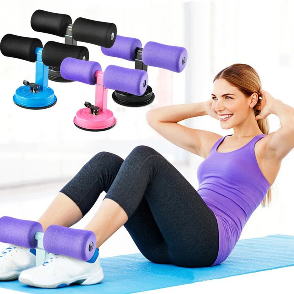 

Home Belly Roll Equipment For Sit-Ups Abdominal Machine Crunches Aid Suctorial Waist Fat Reduction Household Fitness Sucker
