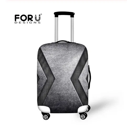 D0632 FORUDESIGNS Afrian Girl ацтекский узор багаж защитный водонепроницаемый чехол для 18-3" чемодан на колесиках эластичные дорожные дождевые чехлы - Цвет: D0632