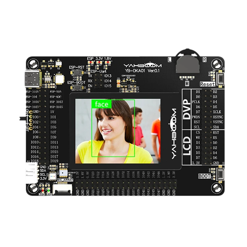 

Yahboom K210 Development Board Kit Artificial ligence Robot Vision RISC-V Face Recognition Camera for Learning Al Vision