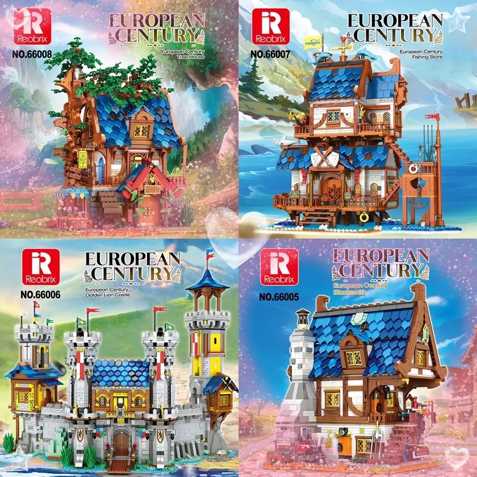 

3in 1 Medieval Knight Castle Building Blocks City Knight Siege Bridge Bricks 31120 Set Toys For Kids Christmas Gifts