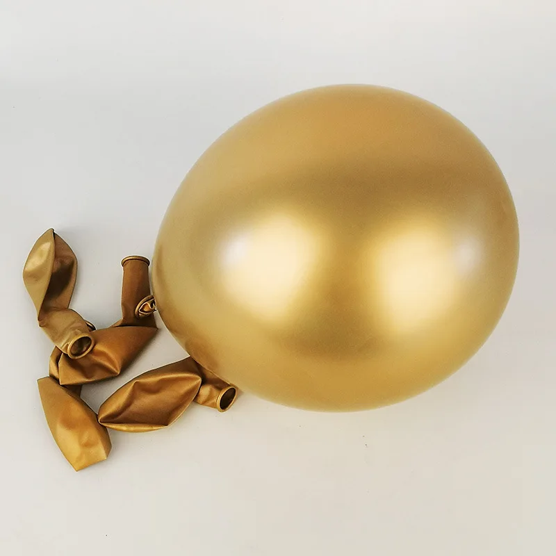 

50pcs 12" Macarons Chrome Metallic Ballon Wedding Party Store Decoration Latex Balloons Metal Chrome Balloon Air Helium Baloon