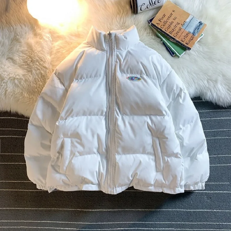 Warm Winter Double Side Down Jackets Women Thick Cotton Coat Parkas Female Oversize Casual Jackets Loose Padded Clothing