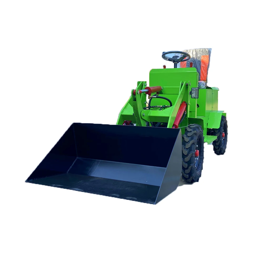 Фронтальный Электрический мини-погрузчик для груза с 4 колесами | Инструменты