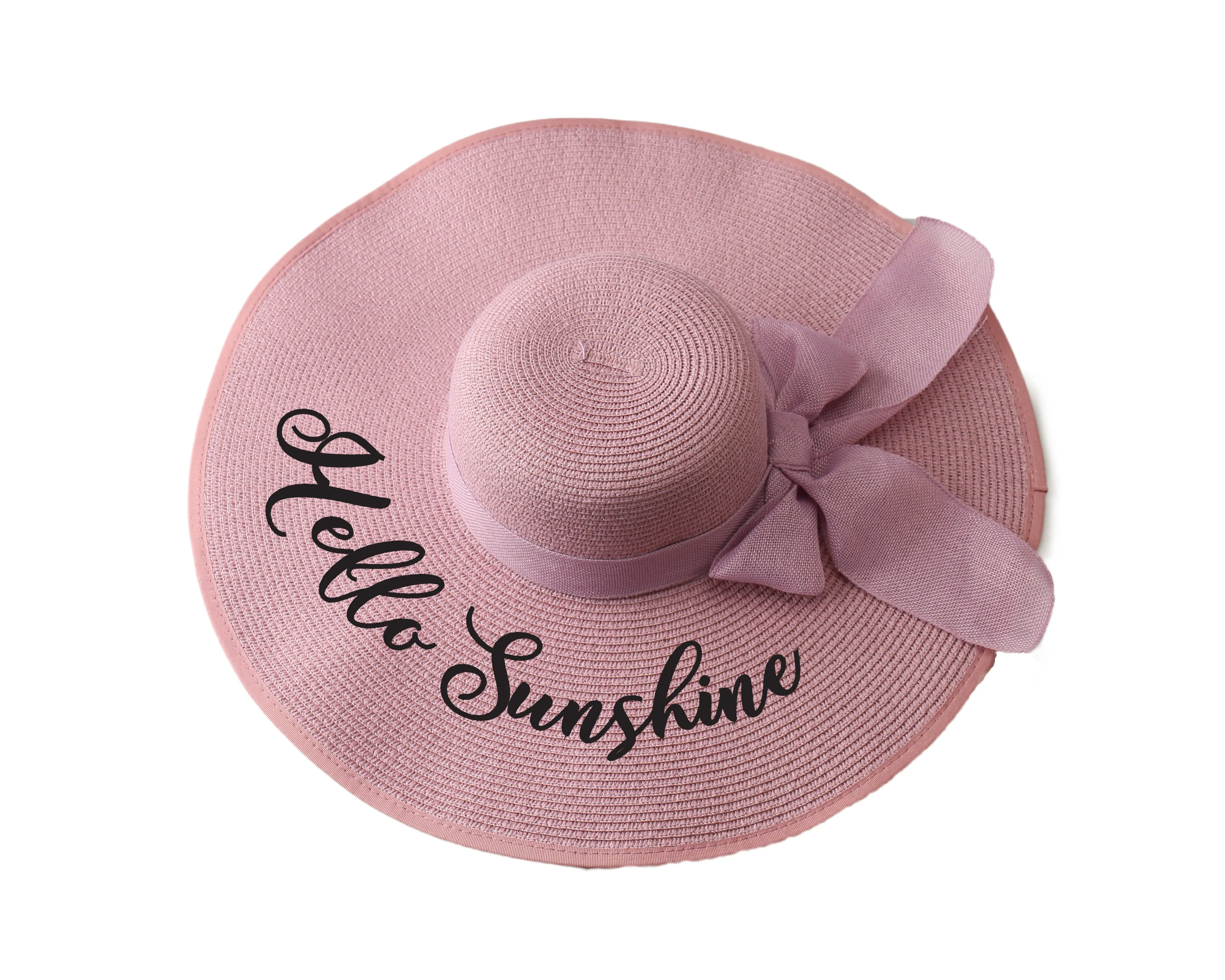 Индивидуальная пляжная шляпка невесты для подружки вечерние соломенные шляпки